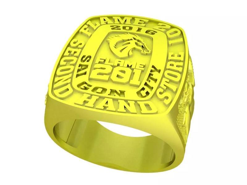 5081 signet men ring