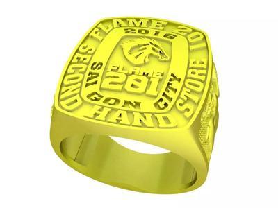 5081 signet men ring