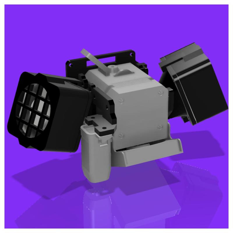 Prite Extruder PRO 4020 fan upgrade