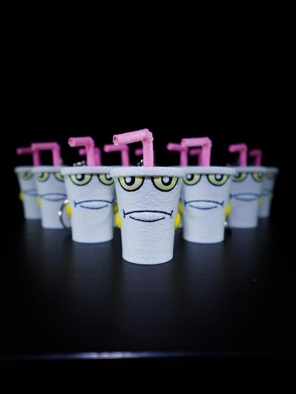 MASTER SHAKE - Aqua Teen Hunger Force Inspired Keychain