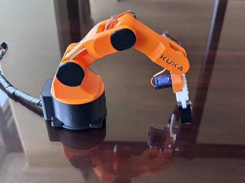 4DOF Robotic Arm (KUKA Inspired)