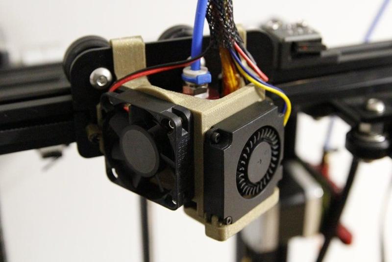 MINIMAL Ender 5 fan shroud + layer fan duct