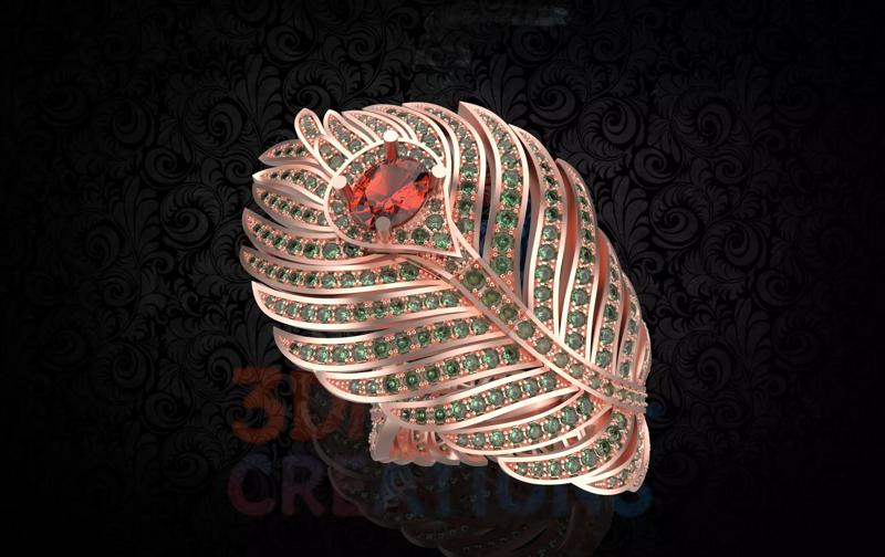 SRM-001 Big Feather Ring