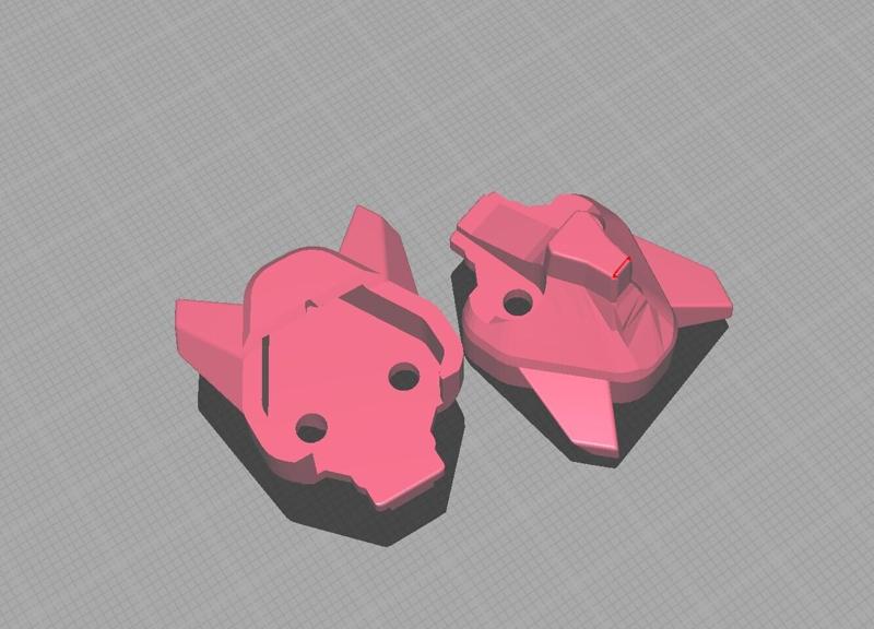 Axisflying Manta 5 SE DC Arm Protectors – TPU Landing Skids with Impact Ears