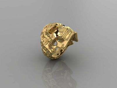 Skull ring R347