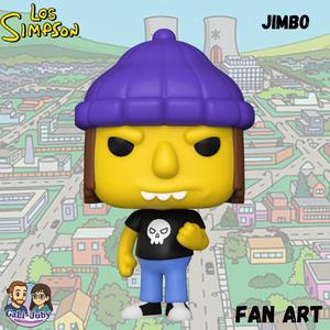 Jimbo - The Simpsons Funko Fan Art
