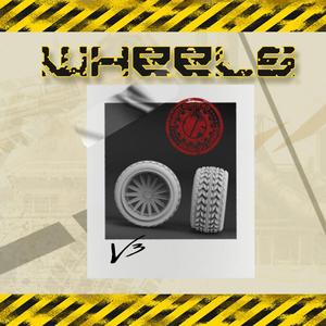 Gaslands wheels 1/64 KAVANFACTORY V3