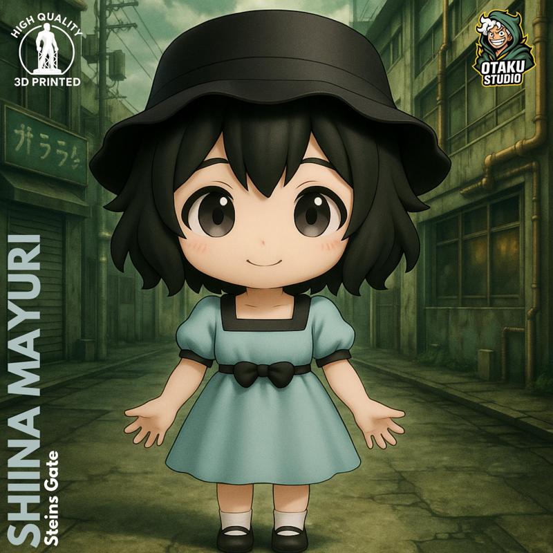Chibi Shiina Mayuri - Steins Gate Fan Art 3D Model