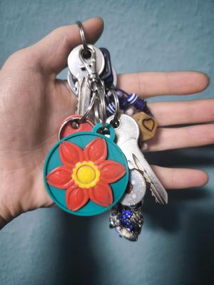 Flower Keychain