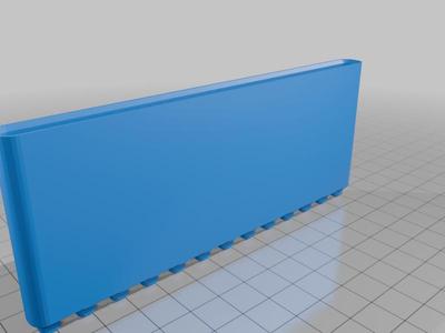 DecFinity 13x1 (130mm x 10mm) undivided bin
