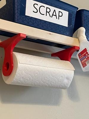 Simple Paper Towel Holder