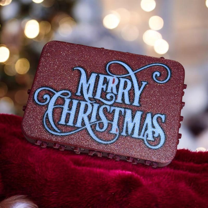 Annoying Gift Card Box - Threaded Screws - Merry Christmas