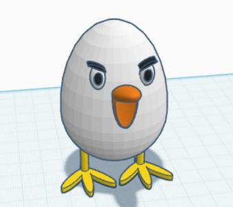 figurine œuf drôle/funny egg figurine