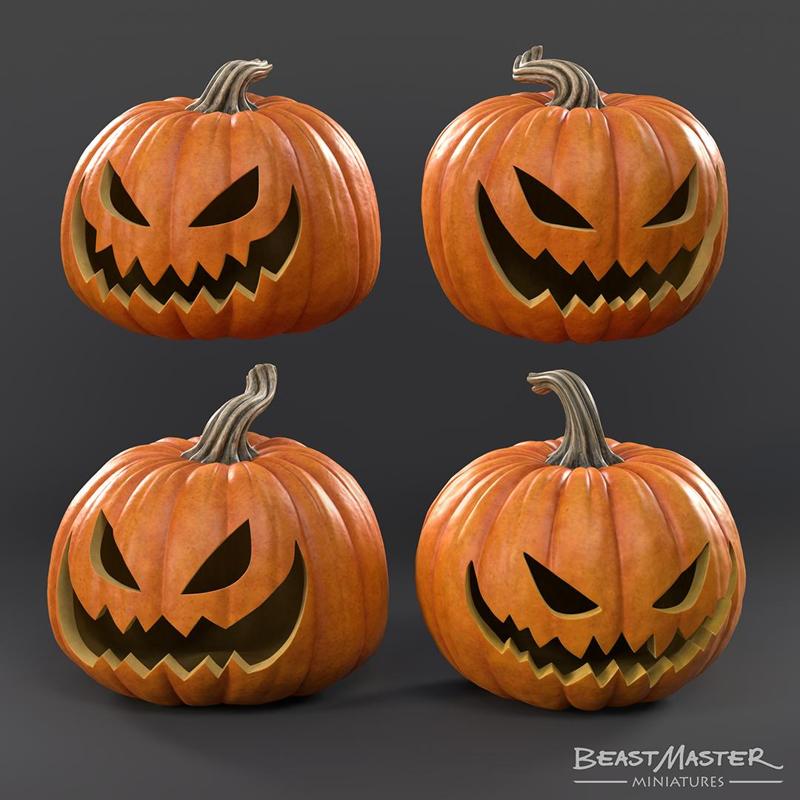 Halloween Pumpkin Set