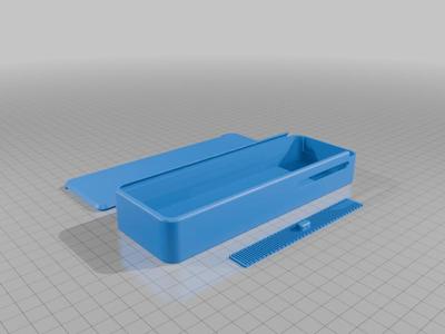 sliding lid lock box empty