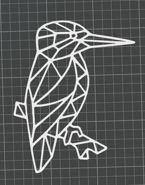 woodpecker wall art.3mf