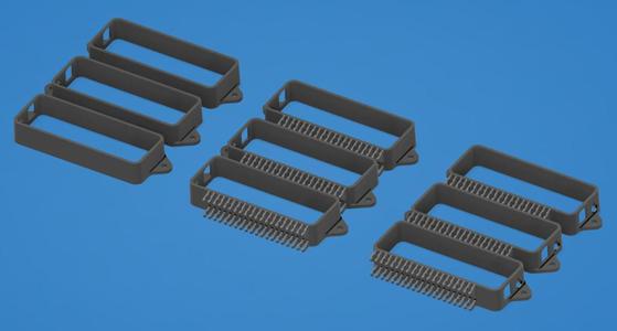 Sabrent 10 Port USB Hub Mount (Multiple Mounting and Cable Clip Options)