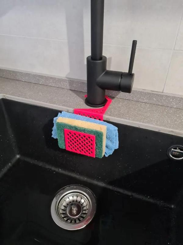 Sink sponge holder   