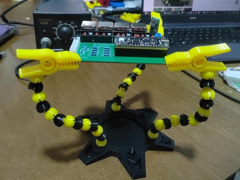 Soldering Tool  Holder Helping Hands Flexible Arm