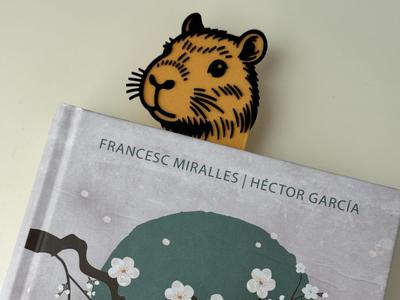 Capybara bookmark 