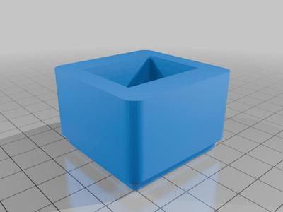 Gridfinity Sherline knurling tool holder