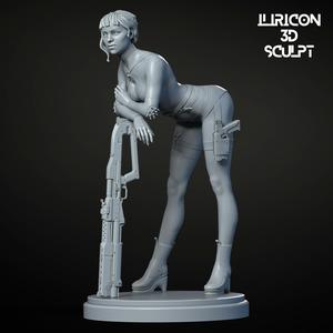 Cyberpunk girl