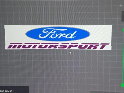 Slot car barriers advertising sign   