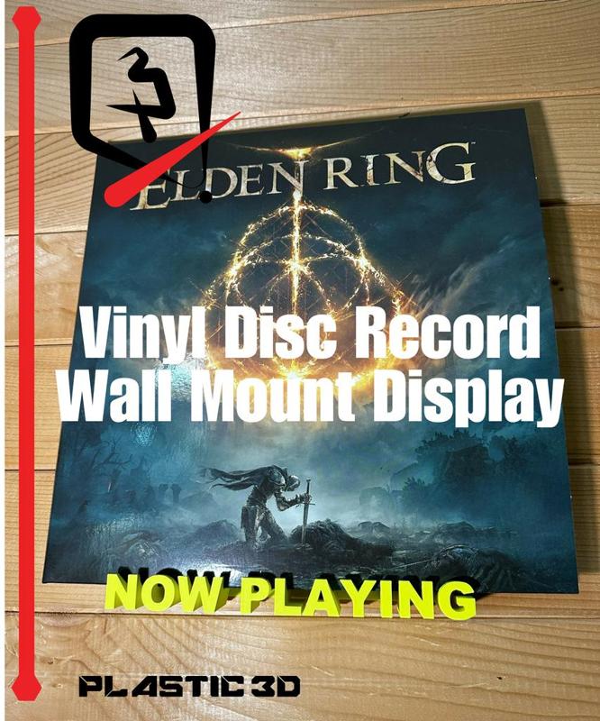 Vinyl Disc Record Wall mount Display