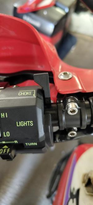 Kawasaki Choke Lever Pressure Shoe