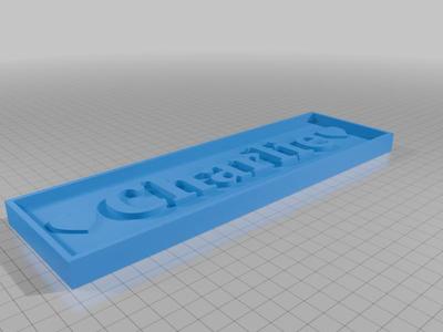 Plaque murale pour prénom modifiable