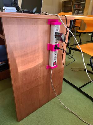Extension power cord  holder