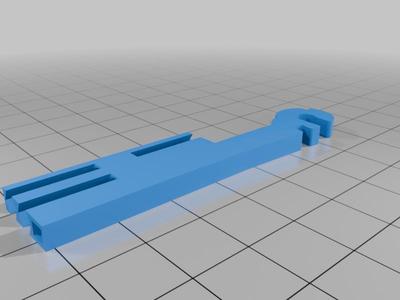 Roxon Flex 4mm hex holder, pin, and tweezers