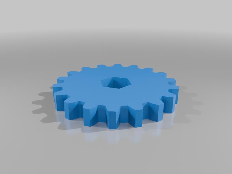 Twin Screw Vise gears