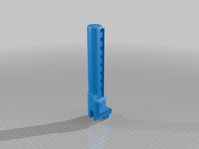 deeper holes in the Buffer tube