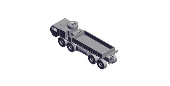1/48 Scale M977 Cargo Truck.stl