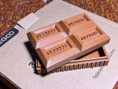 Chocolate Case Lid - Blank for customization