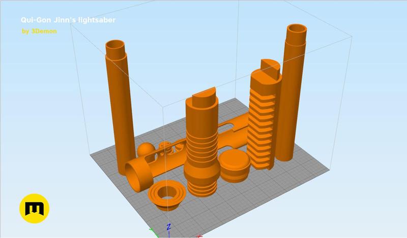 Qui-Gon Jinn's lightsaber - Star Wars