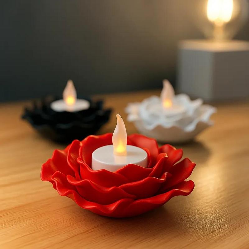Rosen teelichthalter / candle holder liebe/ Muttertag   