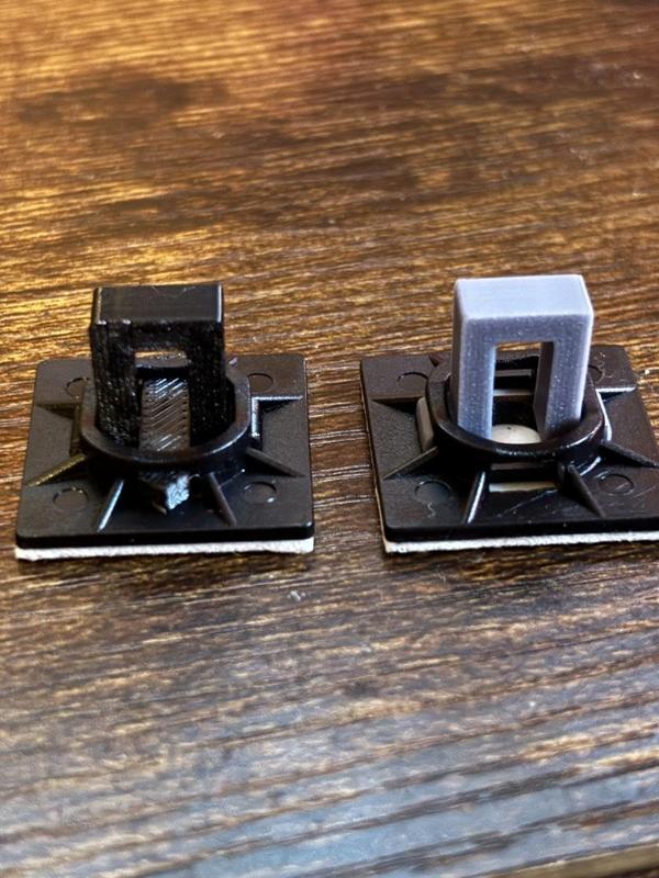 Cable Tie Holder Accessory - Clip in