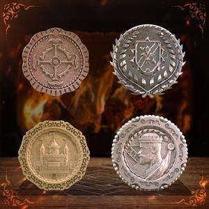 Medieval coin set