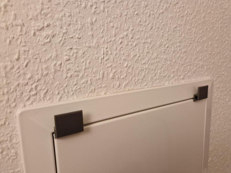 Picture Hangers for Fuse Box Doors (No Drilling)