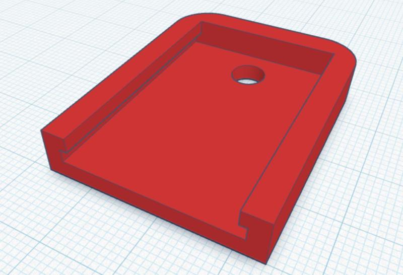 Glock 17 gen 3/4 Magazine Butt Plate