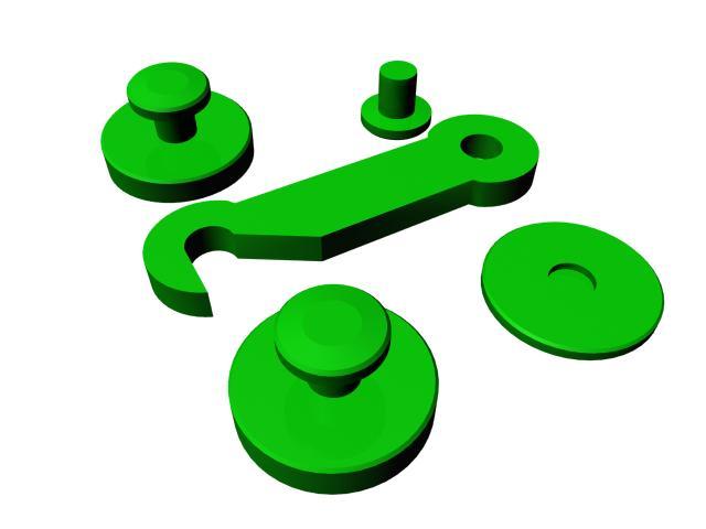 Refrigerator safety latch