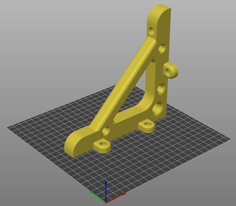 staffa di fissaggio a muro