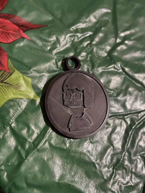Tina Belcher Tree Ornament or Pendant