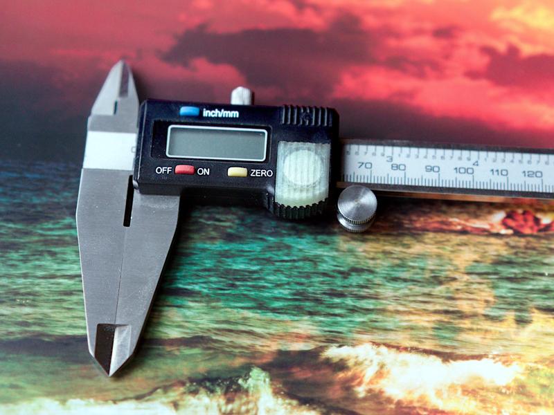 Digital Caliper (SR44) Battery Cover Lid (FDM printable)