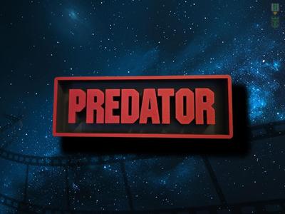 Predator Cinema Film Room Sign Box