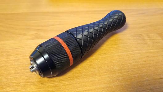 Drill chuck holder handle