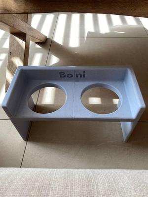 Bowl holder for dog/cat food (No glue needed) !