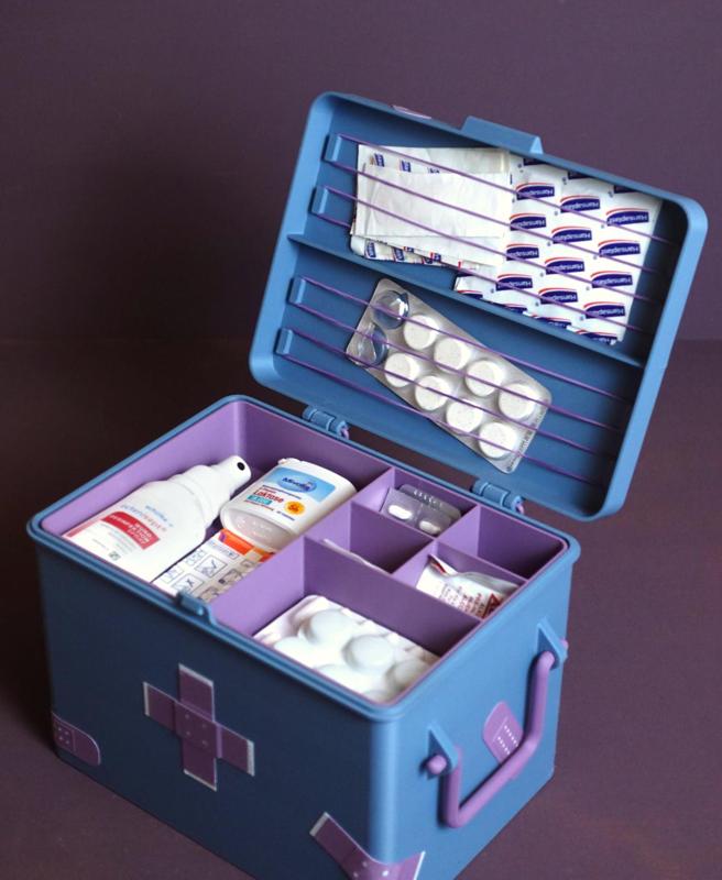 First aid storage box